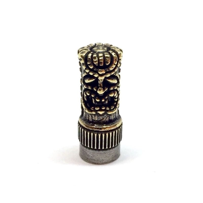 画像1: HATCHET Metal Work Studio | HBC-2-B "TIKI" ValveCap  (1)