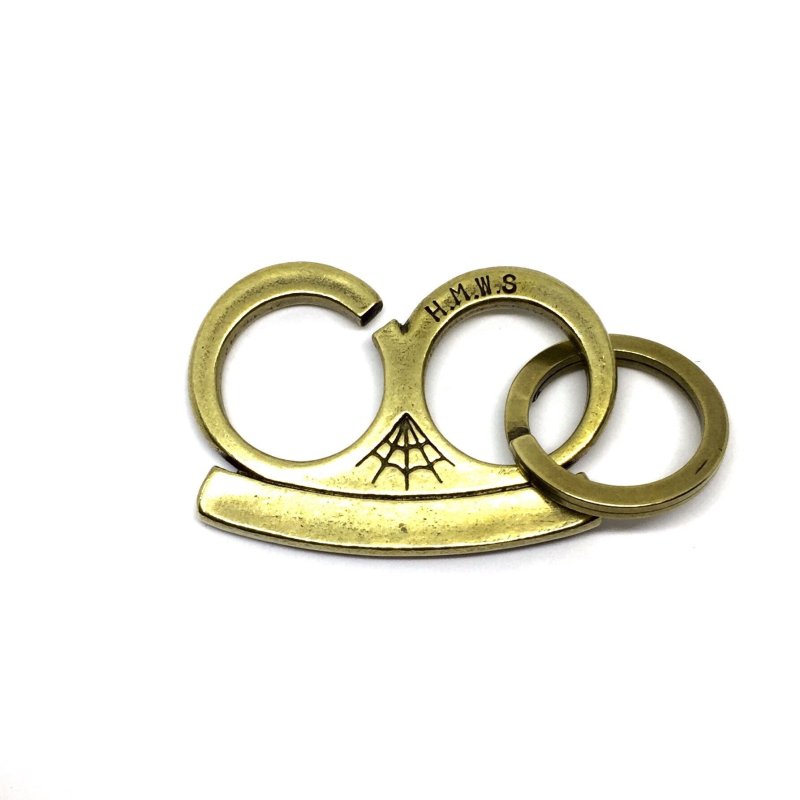 画像1: HATCHET Metal Work Studio (ハチェットメタルワークスタジオ) HH-5-B "Knuckle Duster" Key Hook 