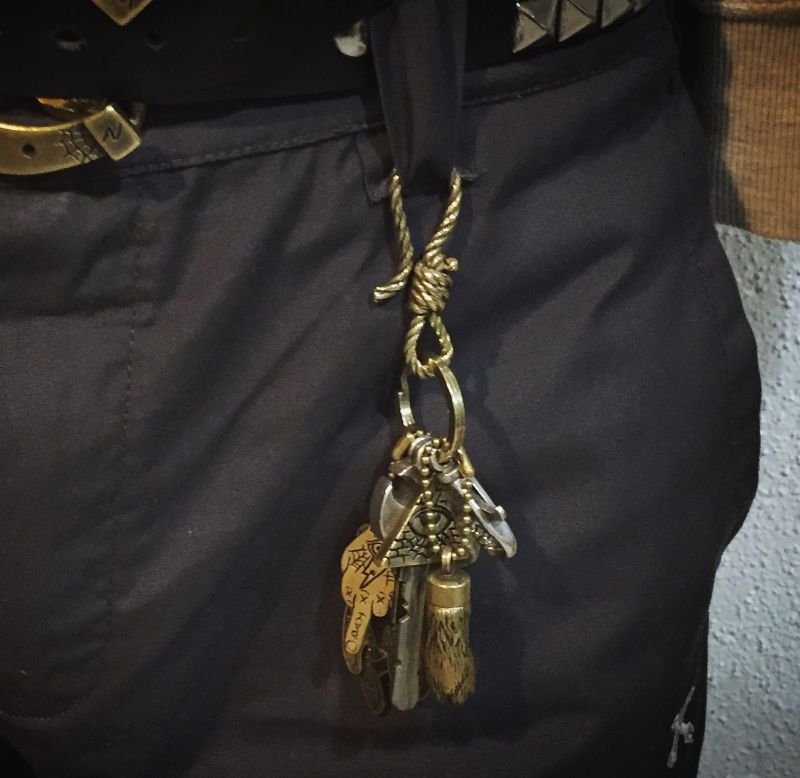 画像2: HATCHET Metal Work Studio (ハチェットメタルワークスタジオ) HH-4-B ”HANG MAN2” KeyHook 