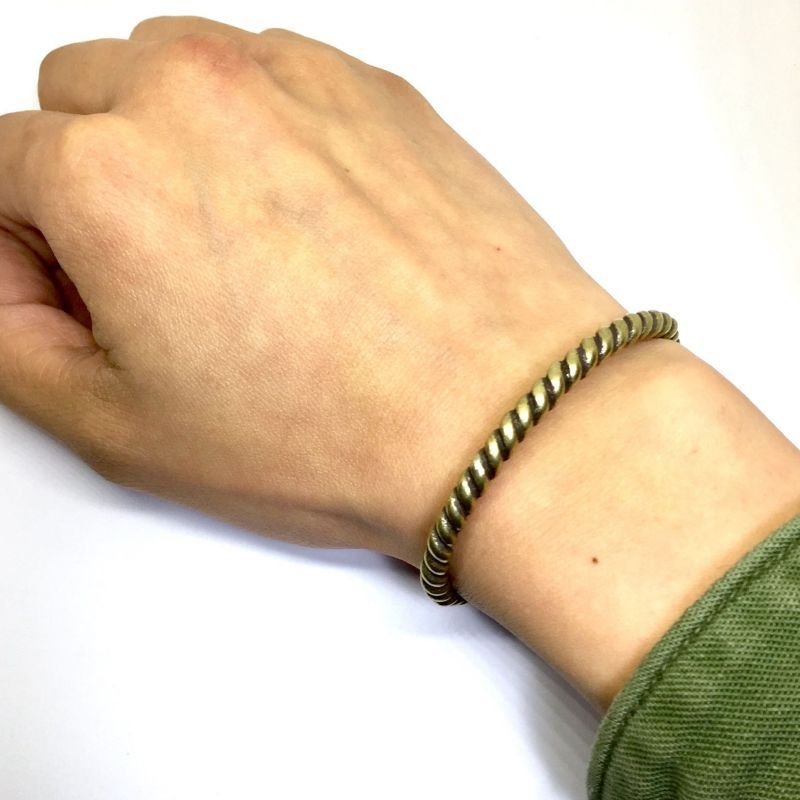 画像2: HATCHET Metal Work Studio (ハチェットメタルワークスタジオ) | HB-11-B "SCREW" Bangle 