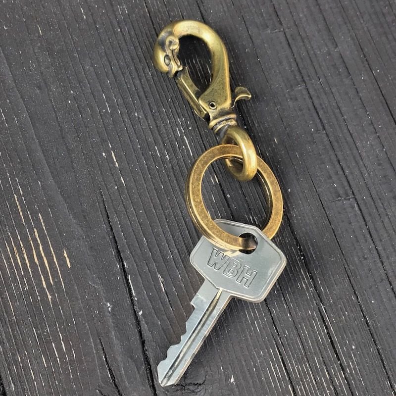 画像2: HATCHET Metal Work Studio (ハチェットメタルワークスタジオ) HH-2-B "SNAKE" Keyhook 