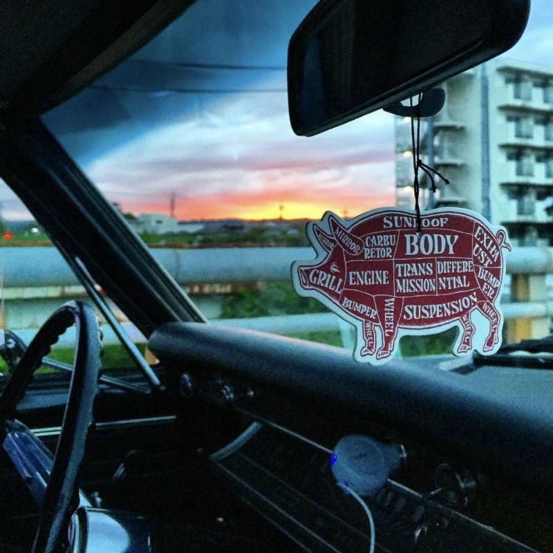 画像2: PORKCHOP GARAGE SUPPLY (ポークチョップガレージサプライ) AIR FRESHENER / ROSE 