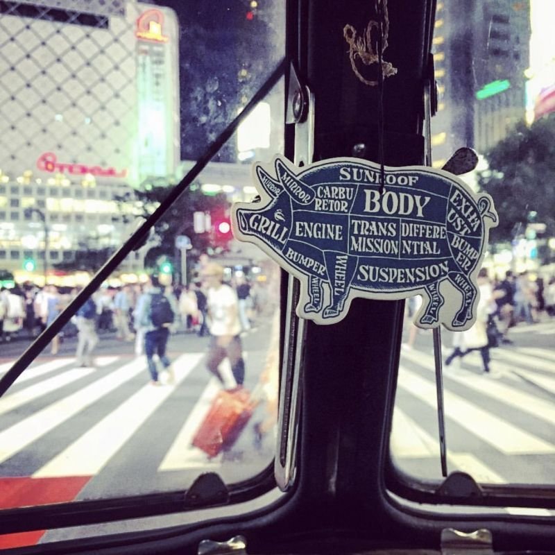 画像2: PORKCHOP GARAGE SUPPLY (ポークチョップガレージサプライ) AIR FRESHENER / FROZEN BLACK 