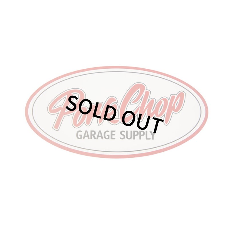 画像1: PORKCHOP GARAGE SUPPLY | PORKCHOP OVAL STICKER / LARGE  (1)