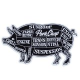 PORKCHOP GARAGE SUPPLY (ポークチョップガレージサプライ) PORK STICKER 