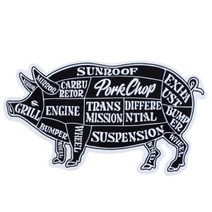 画像1: PORKCHOP GARAGE SUPPLY (ポークチョップガレージサプライ) PORK STICKER 