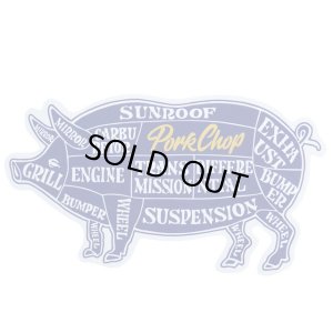 画像1: PORKCHOP GARAGE SUPPLY (ポークチョップガレージサプライ) PORK STICKER 
