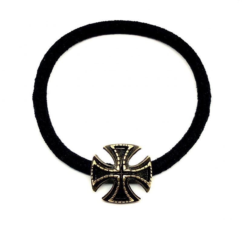 画像1: HATCHET Metal Work Studio (ハチェットメタルワークスタジオ) HB-12-B "IRON CROSS" Concho  (1)