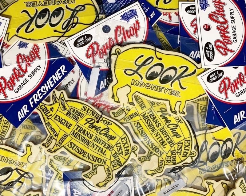 画像2: PORKCHOP GARAGE SUPPLY (ポークチョップガレージサプライ) PORKCHOP×MOONEYES AIR FRESHENER 