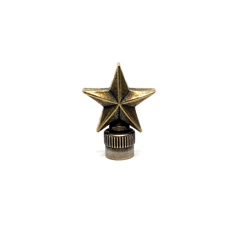 画像1: HATCHET Metal Work Studio | HBC-9-B "STAR" ValveCap  (1)