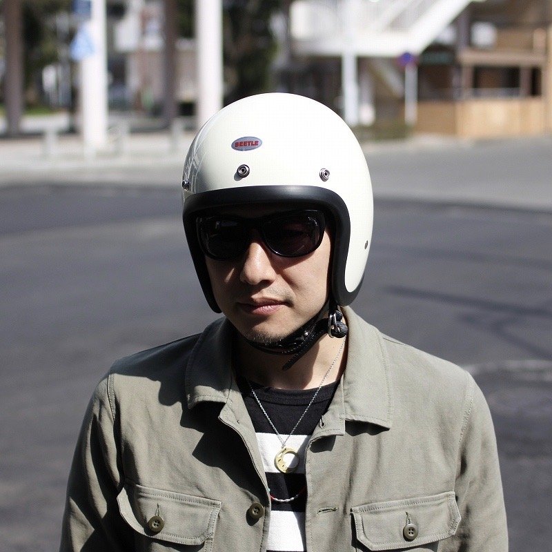 画像1: HOODLUM別注 OCEAN BEETLE (オーシャンビートル) | 500TX-2 JET HELMET ヘルメット