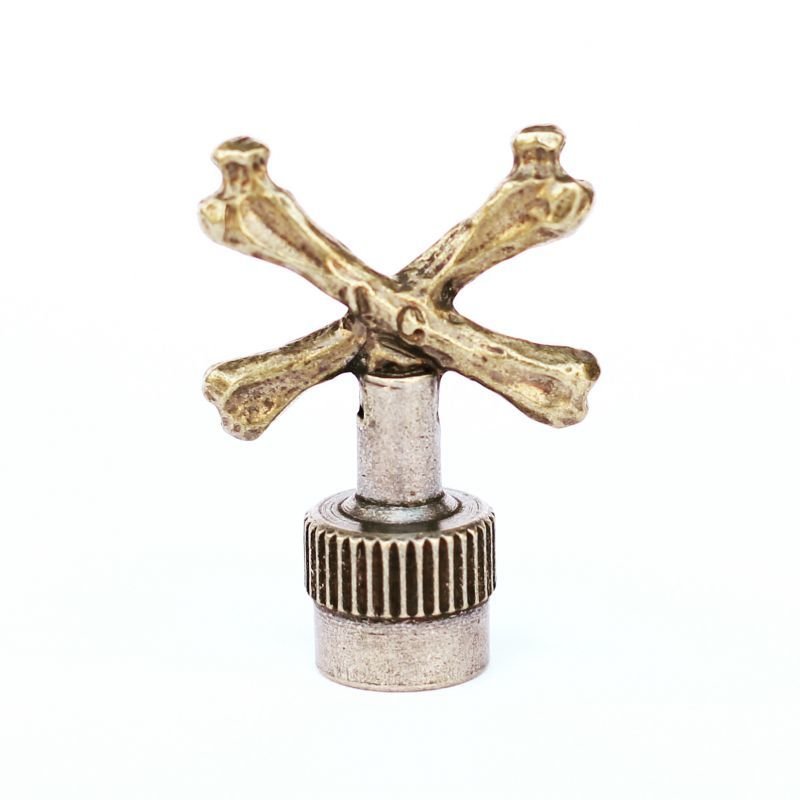 画像3: UNCROWD | VALVE CAP -cross bone-  (3)