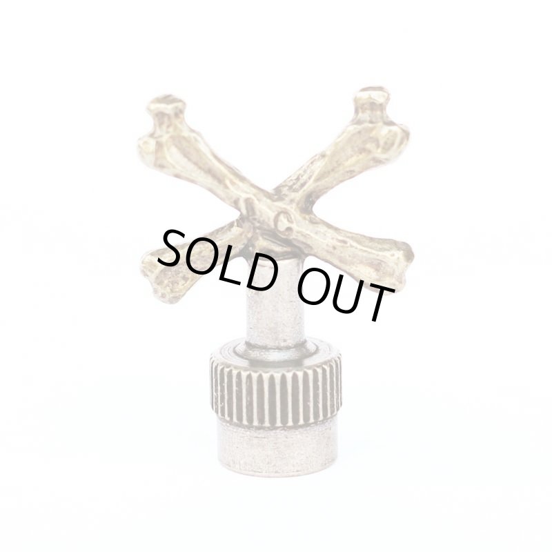 画像3: UNCROWD (アンクラウド) VALVE CAP -cross bone- UC-903  (3)