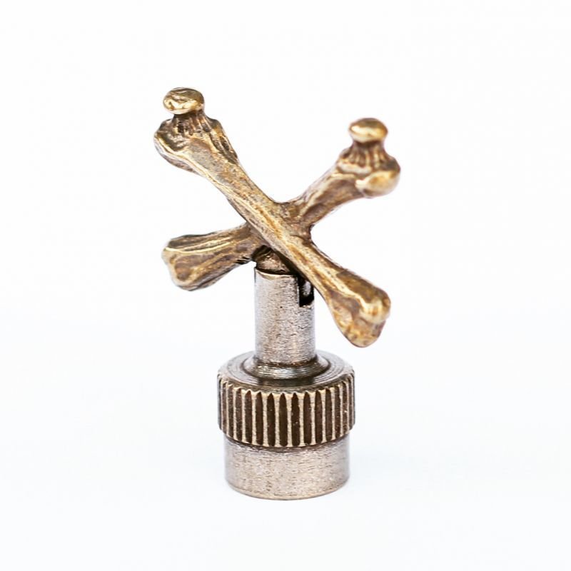 画像2: UNCROWD | VALVE CAP -cross bone-  (2)