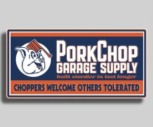 画像1: PORKCHOP GARAGE SUPPLY | METAL SIGN 