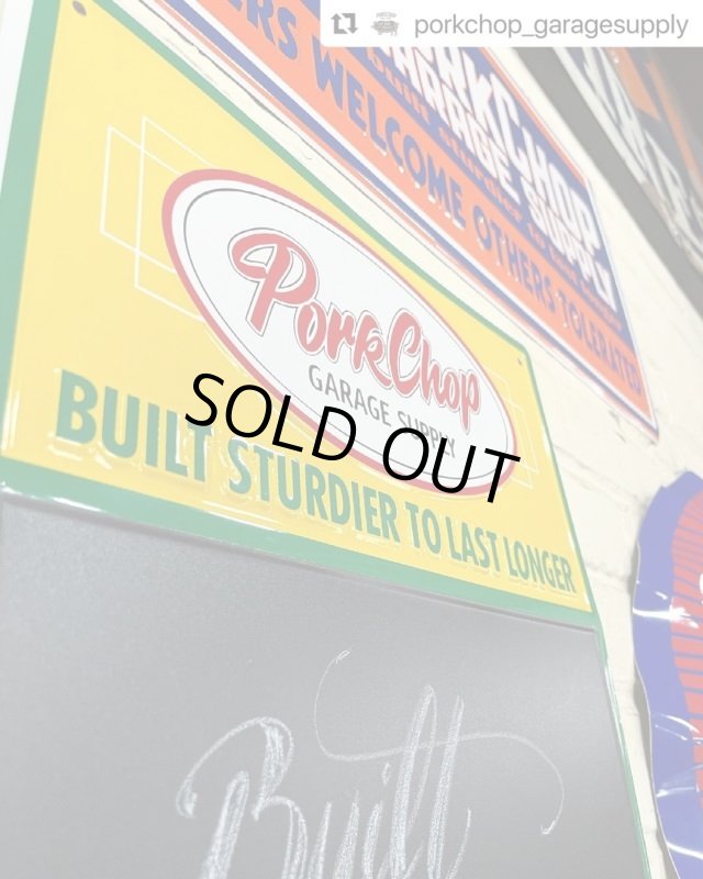 画像2: PORKCHOP GARAGE SUPPLY | METAL FRAME CHALKBOARD  (2)