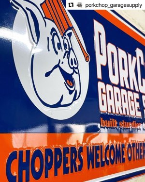 画像2: PORKCHOP GARAGE SUPPLY | METAL SIGN 