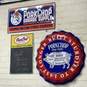 画像3: PORKCHOP GARAGE SUPPLY | METAL SIGN 