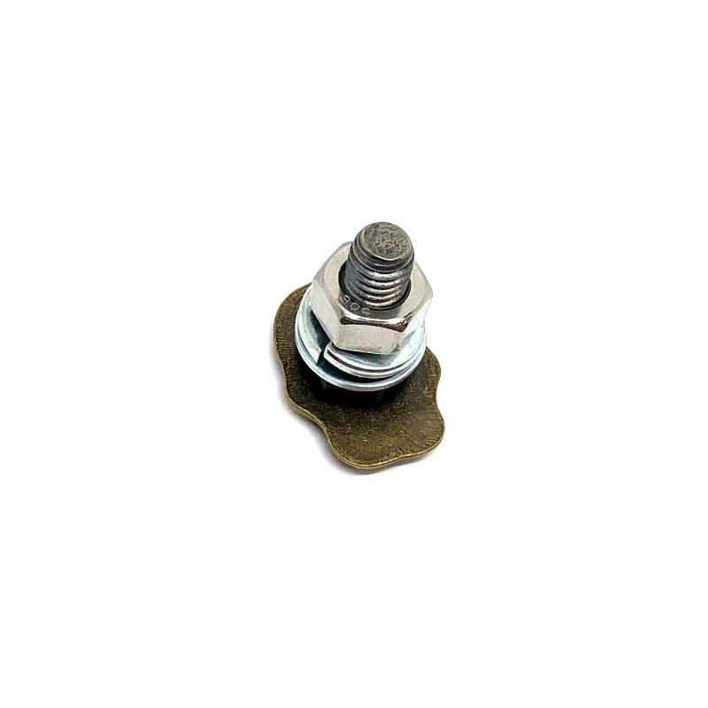画像2: HATCHET Metal Work Studio | HNB-9-B "SKULL" NumberBolt  (2)