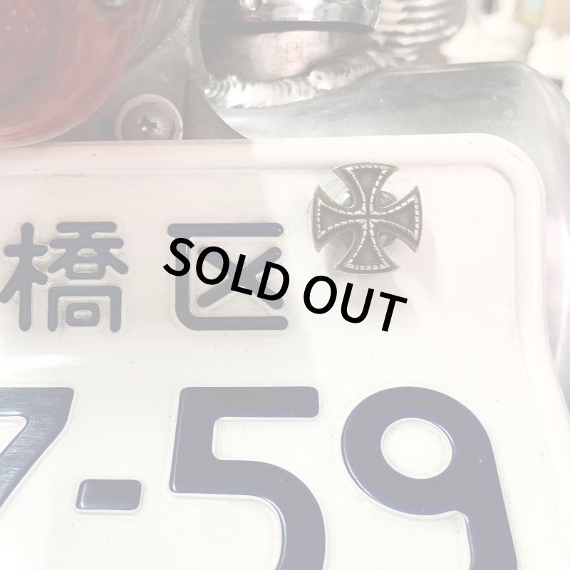 画像4: HATCHET Metal Work Studio | HNB-8-B "IRON CROSS" NumberBolt  (4)