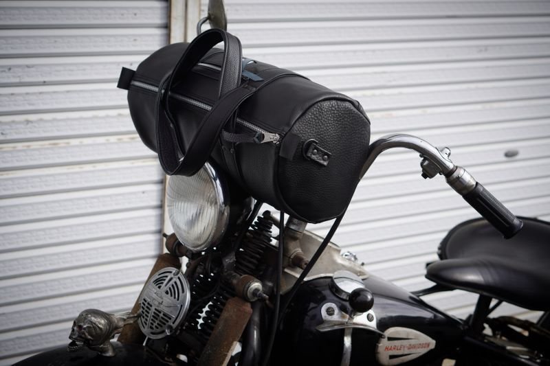 画像1: HOODLUM (フッドラム) | LEATHER DUFFLE BAG 