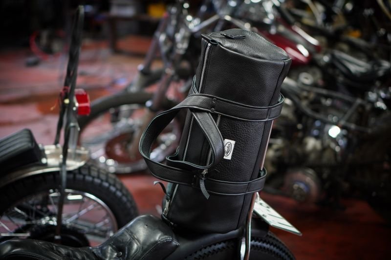 画像10: HOODLUM (フッドラム) | LEATHER DUFFLE BAG  (10)