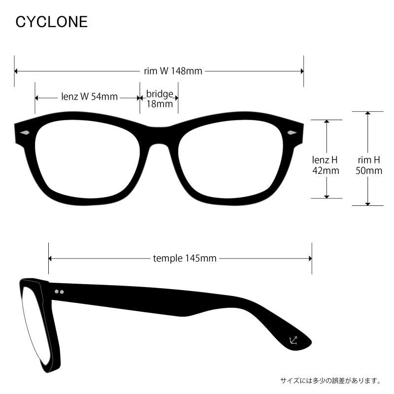 画像1: EVILACT eyewear (イーヴルアクト アイウェア) | “CYCLONE” 