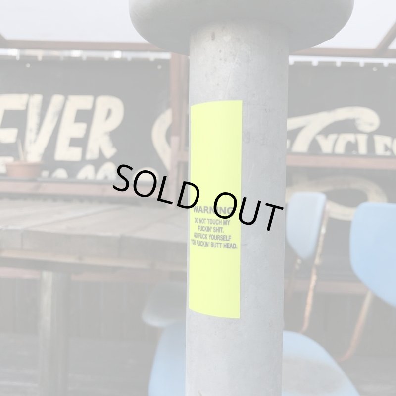 画像2: THE FEVER INC | WARNING STICKER  (2)
