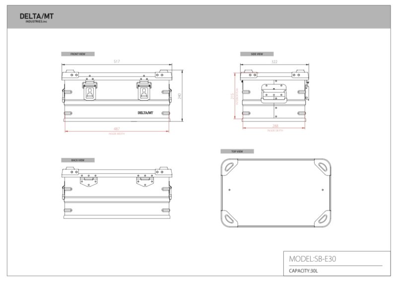 画像3: DELTA/MT | Extreme X™ 30アルミコンテナ 