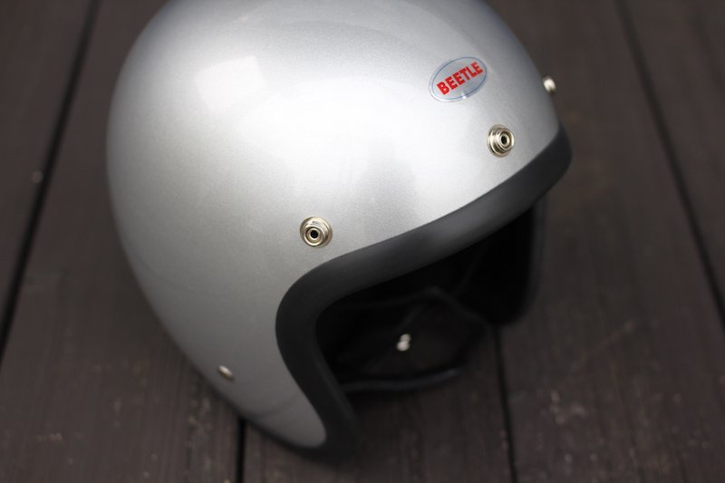 画像2: HOODLUM別注 OCEAN BEETLE (オーシャンビートル) LAC JET HELMET ヘルメット