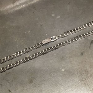 画像1: HATCHET Metal Work Studio (ハチェットメタルワークスタジオ) "SilverPlating" Necklace Chain 