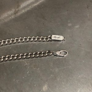 画像2: HATCHET Metal Work Studio (ハチェットメタルワークスタジオ) "SilverPlating" Necklace Chain 