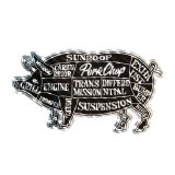 PORKCHOP GARAGE SUPPLY | HOLOGRAM PORK STICKER 