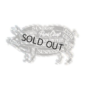 画像1: PORKCHOP GARAGE SUPPLY | HOLOGRAM PORK STICKER 