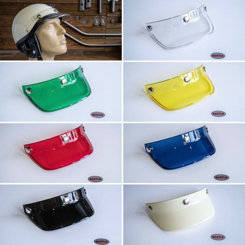 画像1: OCEAN BEETLE (オーシャンビートル) BEETLE 70s VISOR バイザー 