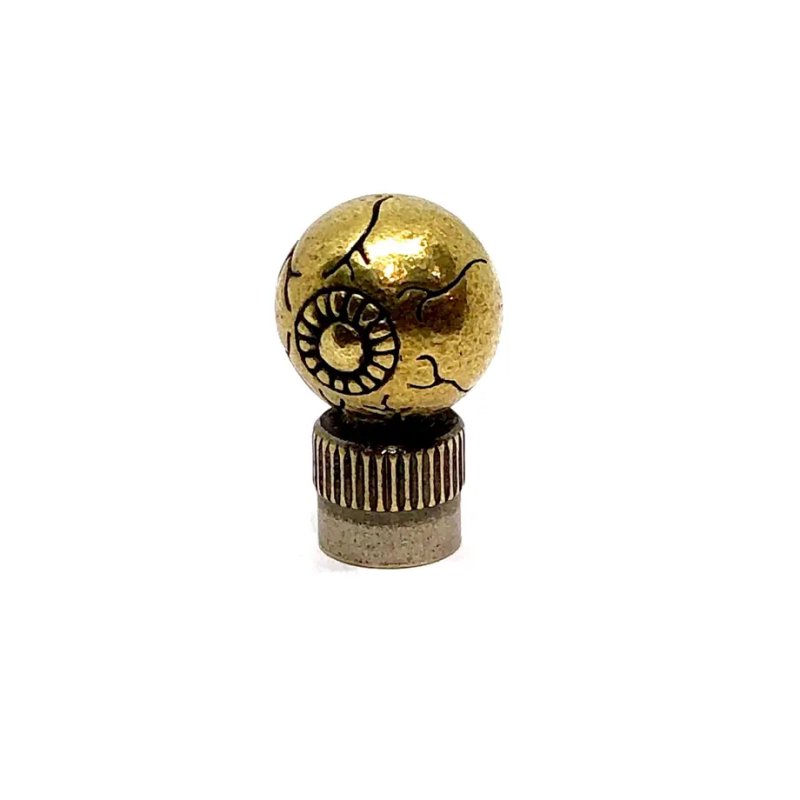 画像1: HATCHET Metal Work Studio | HBC-8-B "EYE BALL" ValveCap  (1)