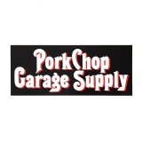 PORKCHOP GARAGE SUPPLY | ROUNDED STICKER 