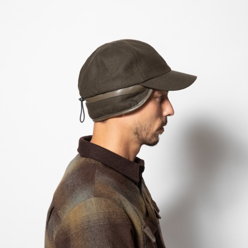 画像10: ROARK (ロアーク) | "SAFECAMP" TYPE B2 MELTON CAP -HIGH HEIGHT  (10)