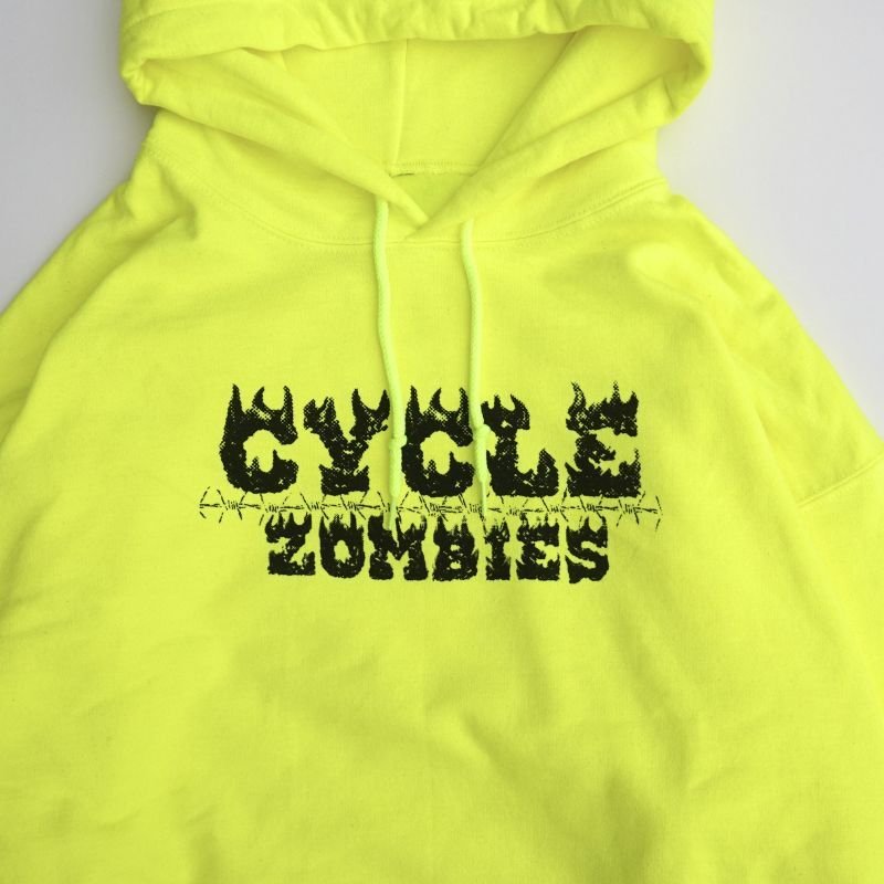 画像3: 【30%OFF】Cycle Zombies (サイクルゾンビーズ) 60WGT HOODED SWEATSHIRT  (3)