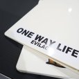 画像3: EVILACT (イーヴルアクト)  "ONE WAY LIFE" sticker L  (3)