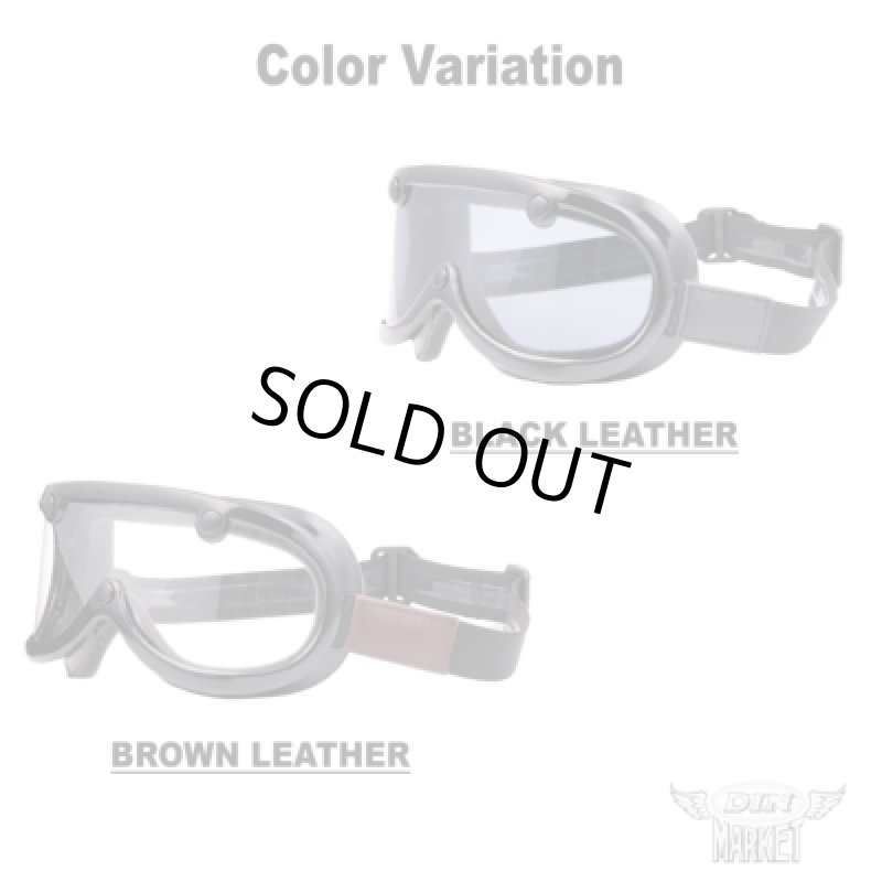 画像8: DIN MARKET (ディンマーケット) | 60's VINTAGE GOGGLE LEATHER 1inch  (8)