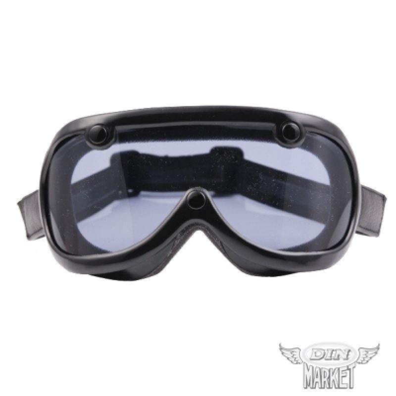 画像3: DIN MARKET | 60's VINTAGE GOGGLE LEATHER 1inch  (3)