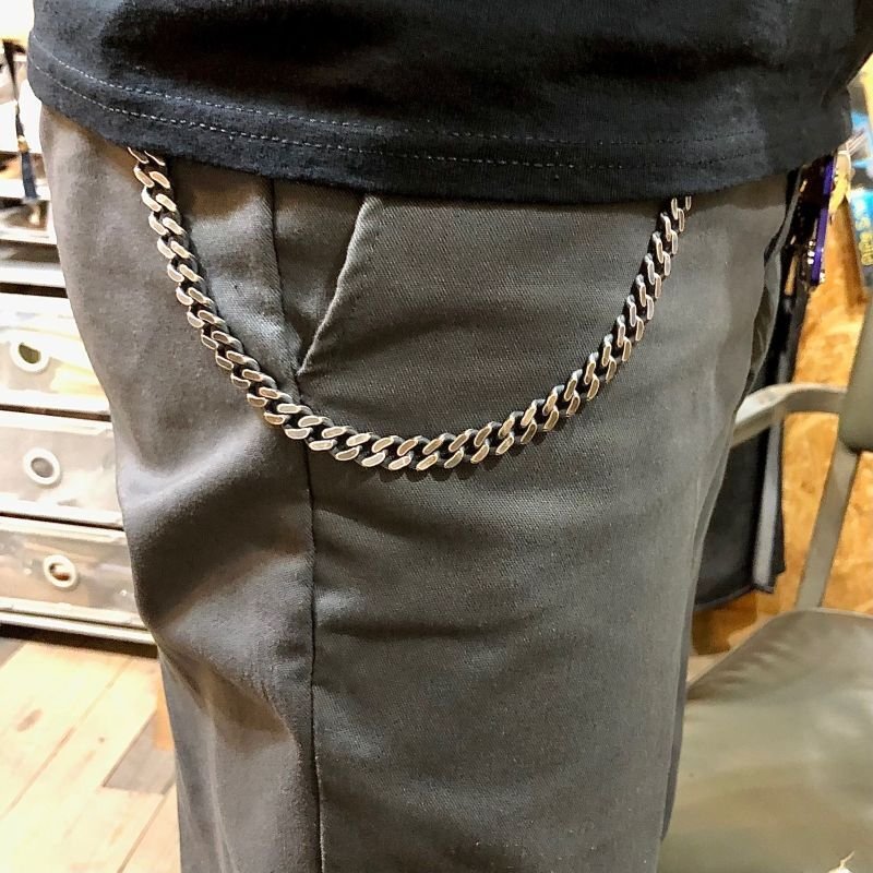 画像4: HATCHET Metal Work Studio | "SilverPlating" WalletChain 2  (4)