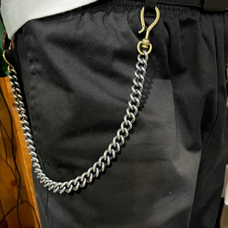 画像4: HATCHET Metal Work Studio (ハチェットメタルワークスタジオ) | "SilverPlating" WalletChain 4  (4)
