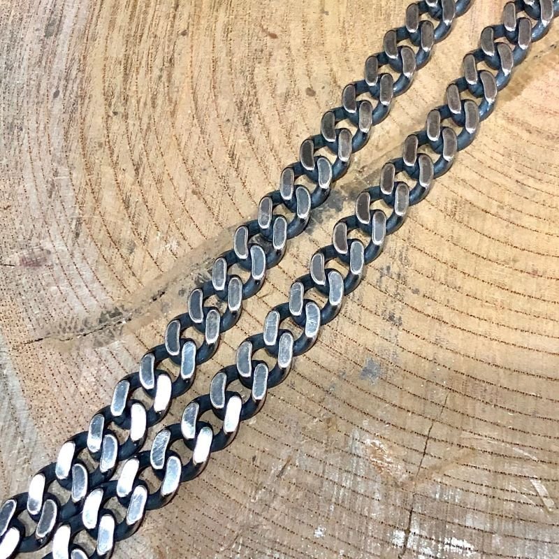 画像3: HATCHET Metal Work Studio | "SilverPlating" WalletChain 2  (3)