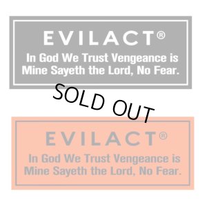 画像1: EVILACT (イーヴルアクト) | In God… Sticker S 