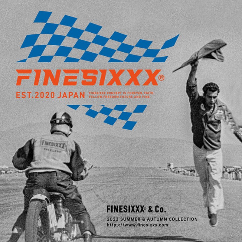 画像2: FINESIXXX (ファインシックス) | FINE FLAG GRAPHIC TEE 