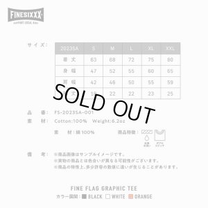画像4: 【50%OFF】FINESIXXX (ファインシックス) | FINE FLAG GRAPHIC TEE 