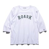 ROARK REVIVAL (ロアーク リバイバル) “MEDIEVAL LOGO” 3/4 SLEEVE TEE 