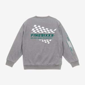 画像1: FINESIXXX (ファインシックス) | FINE-FLAG GRAPHIC CREW NECK SWEAT 